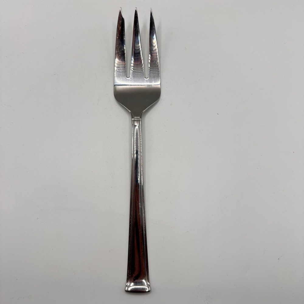 Sabatier 18/10 Stainless Steel Cold Meat Fork 3 Tine Serving Flatware Silver